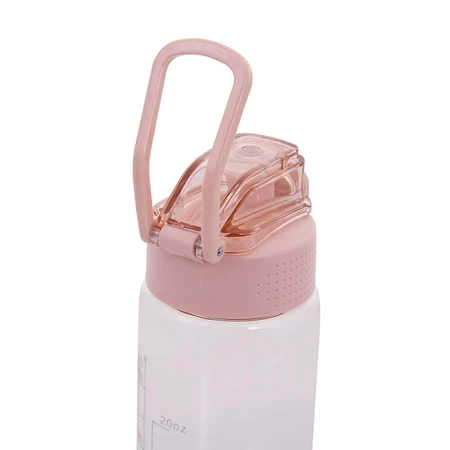 Пляшка для води Majestic Sport з тритану, Okosei Clear, рожева, 750 мл: ціни та характеристики