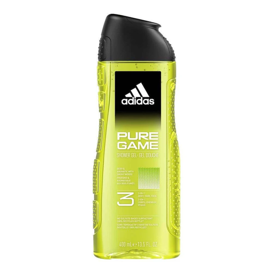 Чоловічий гель для душу Adidas Pure Game, 400 мл: ціни та характеристики