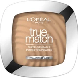 L Oreal Paris True Match Mattifying Face Powder 3W Warm Undertone, 9 г.