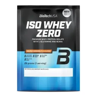 Протеиновый порошок с соленой карамелью Iso Whey Zero, 25 г, BiotechUSA