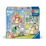 Пазл Bluey 4 x 1, 18 месяцев+, Ravensburger