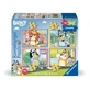 Пазл Bluey 4 x 1, 18 месяцев+, Ravensburger