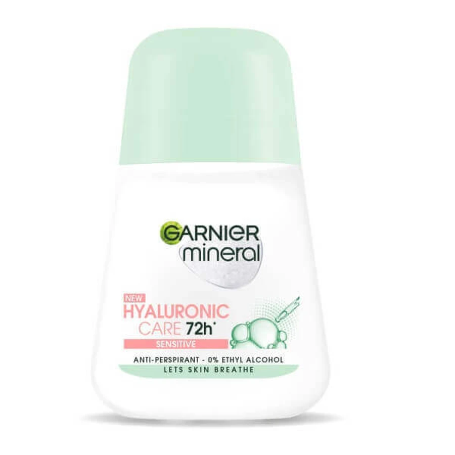 Garnier Mineral Hyaluronic Care Antiperspirant Roll-on, 50 мл: цены и характеристики