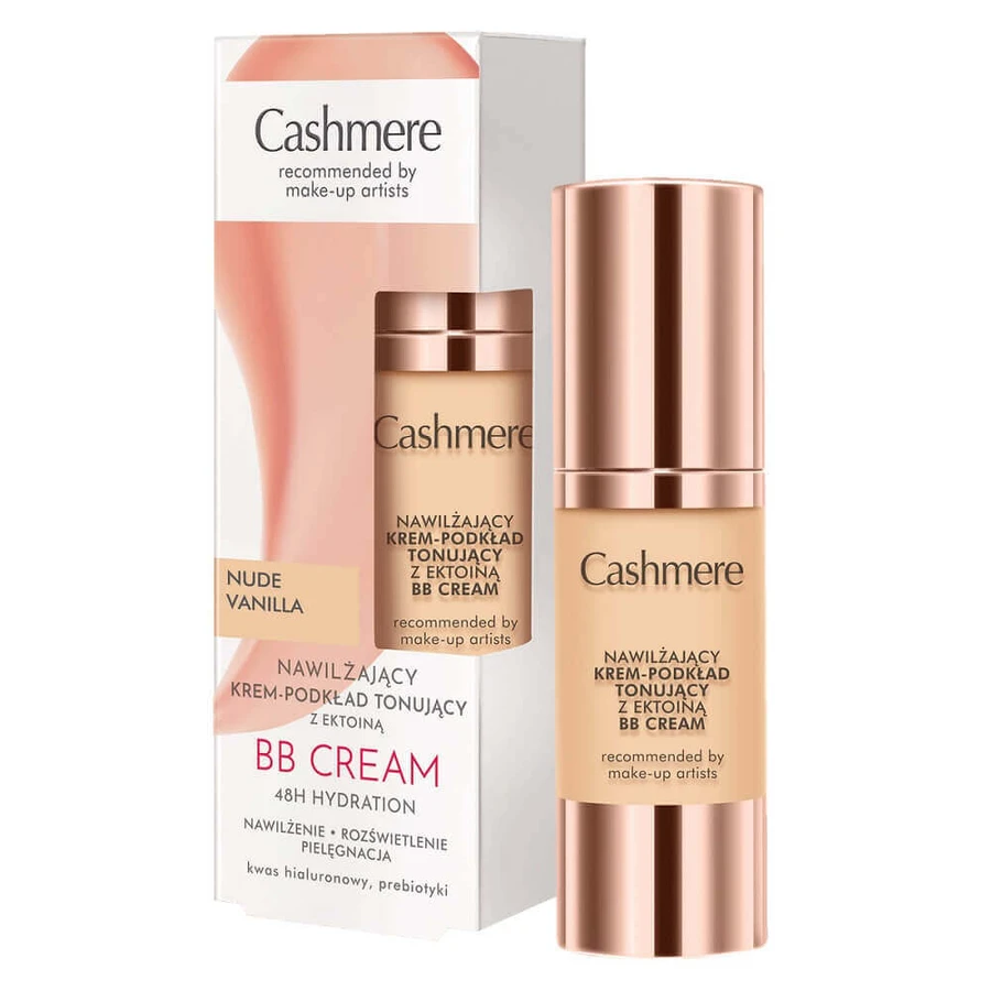 Зволожуюча тонована основа з ектоїном Cashmere Nude Vanilla, 30 мл: ціни та характеристики