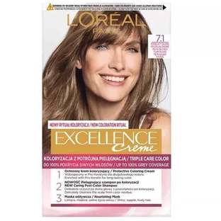 L Oreal Paris Excellence Краска для волос 7.1 Пепельный блондин