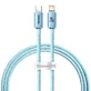 Baseus CAJY001303 Lightning - USB-C PD Cable 20W 480Mb/s 1.2m - Blue