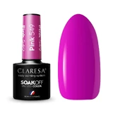 Рожевий гібридний лак для нігтів Claresa Soak Off UV/LED 549, 5 г