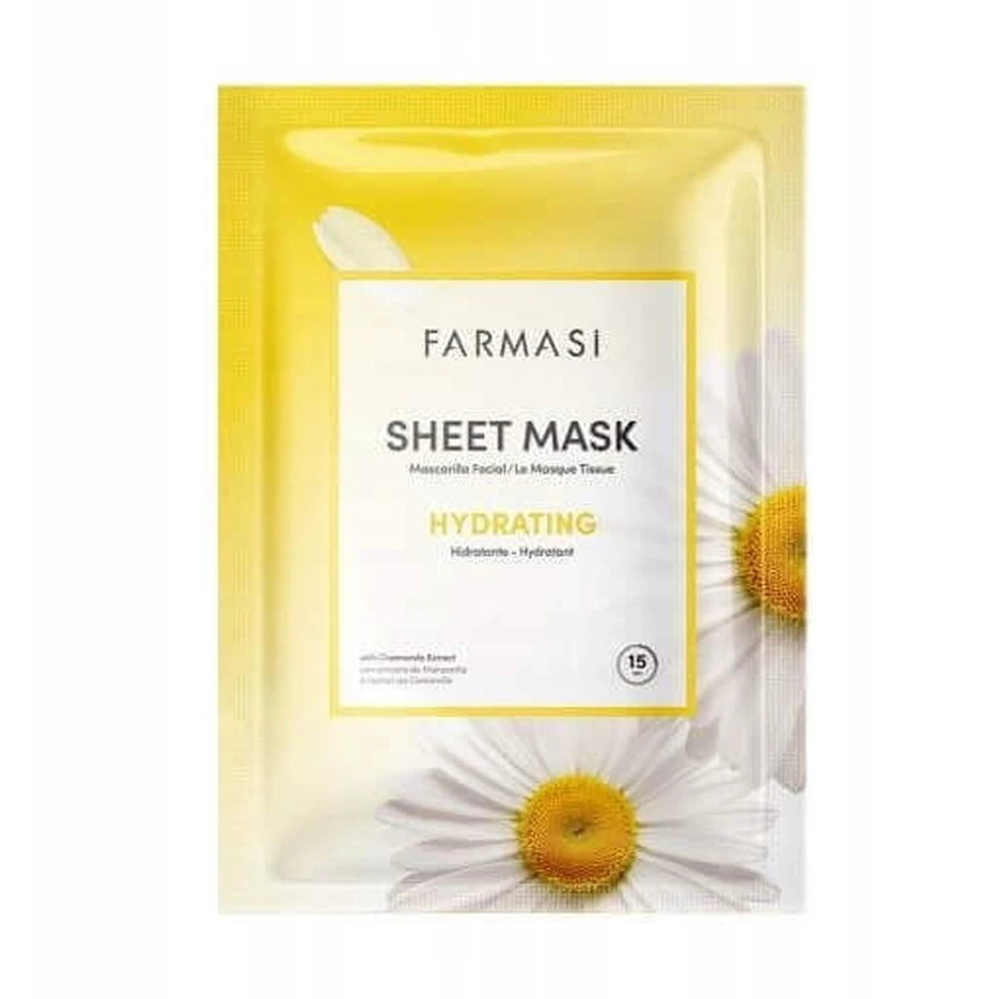 Farmasi Sheet Mask Hydrating Moisturising Sheet Mask, 1 buc: цены и характеристики