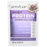 ActivLab Pharma Whey Protein cu colagen marin, протеин, аромат шоколада и лапты, 30 г