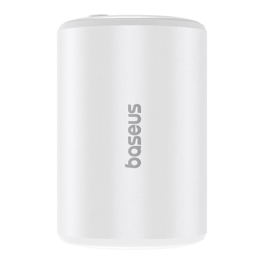 Дорожный насос Baseus PocketGo Pro с функцией сдувания и светодиодным фонариком - белый: цены и характеристики