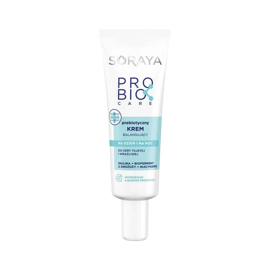 Soraya Probio Care Пребиотический балансирующий крем для сухой и чувствительной кожи, 50 мл: цены и характеристики