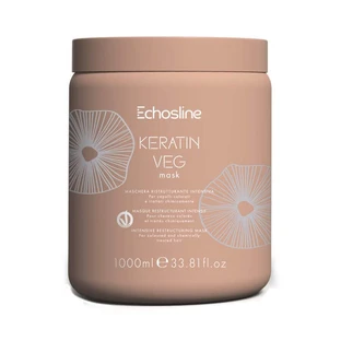Відновлююча маска для волосся Echosline Keratin Veg, 1000 мл