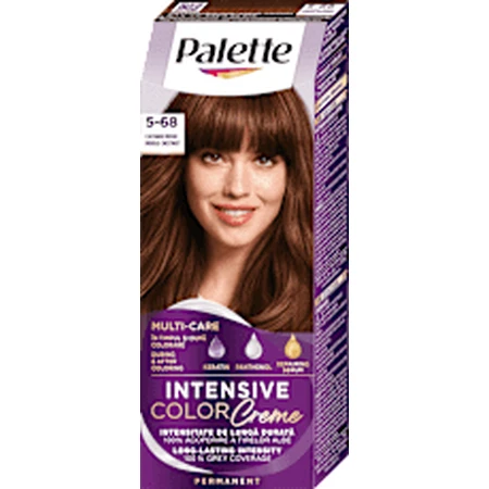 Палітра INTENSIVE COLOUR CREME Перманентна фарба 5-68 Medium Brown, 1 шт.: ціни та характеристики