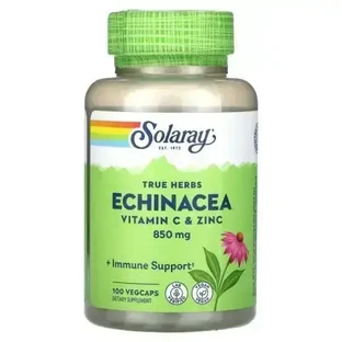 Эхинацея, 100 капсул, Solaray
