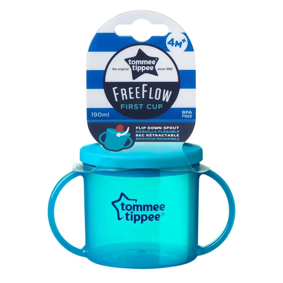 Перша чашка Cana Basics, +4 місяці, синя, Tommee Tippee: ціни та характеристики