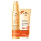 Набор Спрей для лица и тела SPF50 150 мл + Шампунь для волос и тела после пребывания на солнце 100 мл, Nuxe