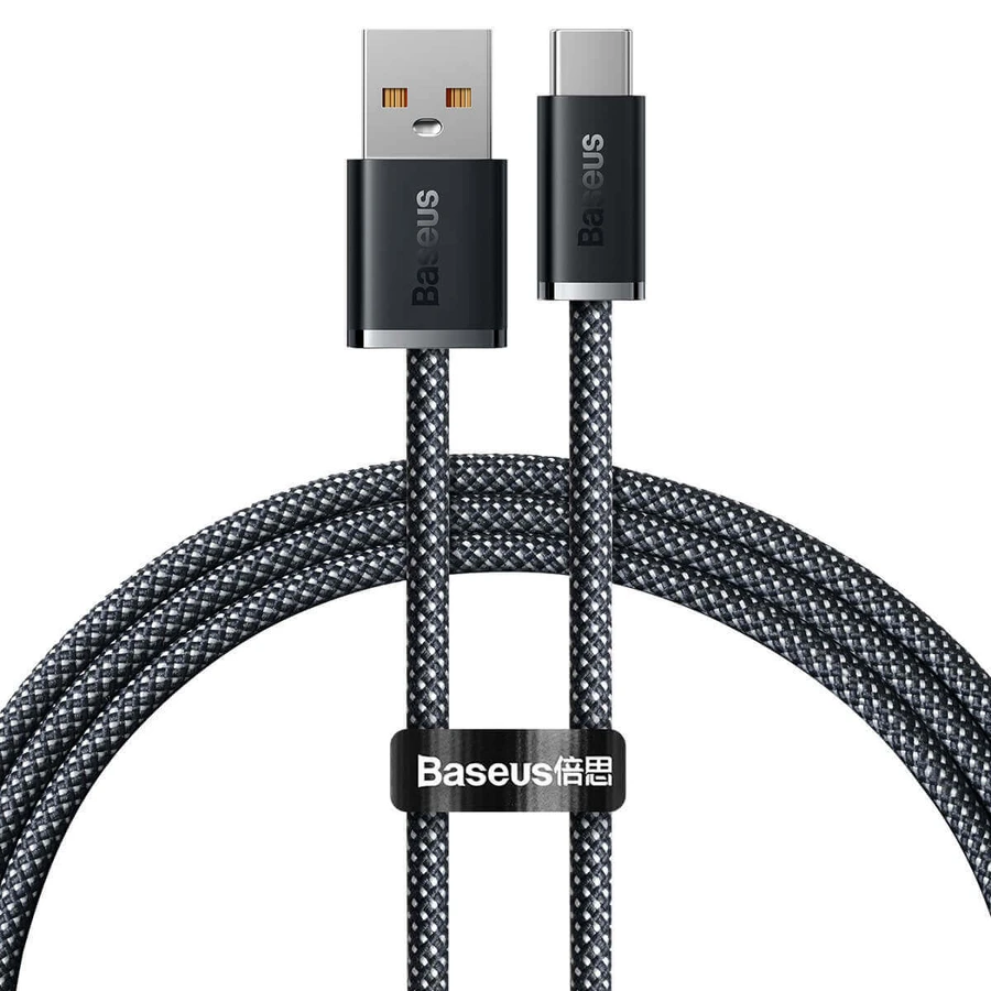Кабель Baseus Dynamic Series USB - USB Type C Cable 100W 1m Gray (CALD000616): ціни та характеристики