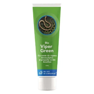 Органический гель с ядом гадюки и бразильским зеленым прополисом Viper Green, 50 мл, Blue Diamond
