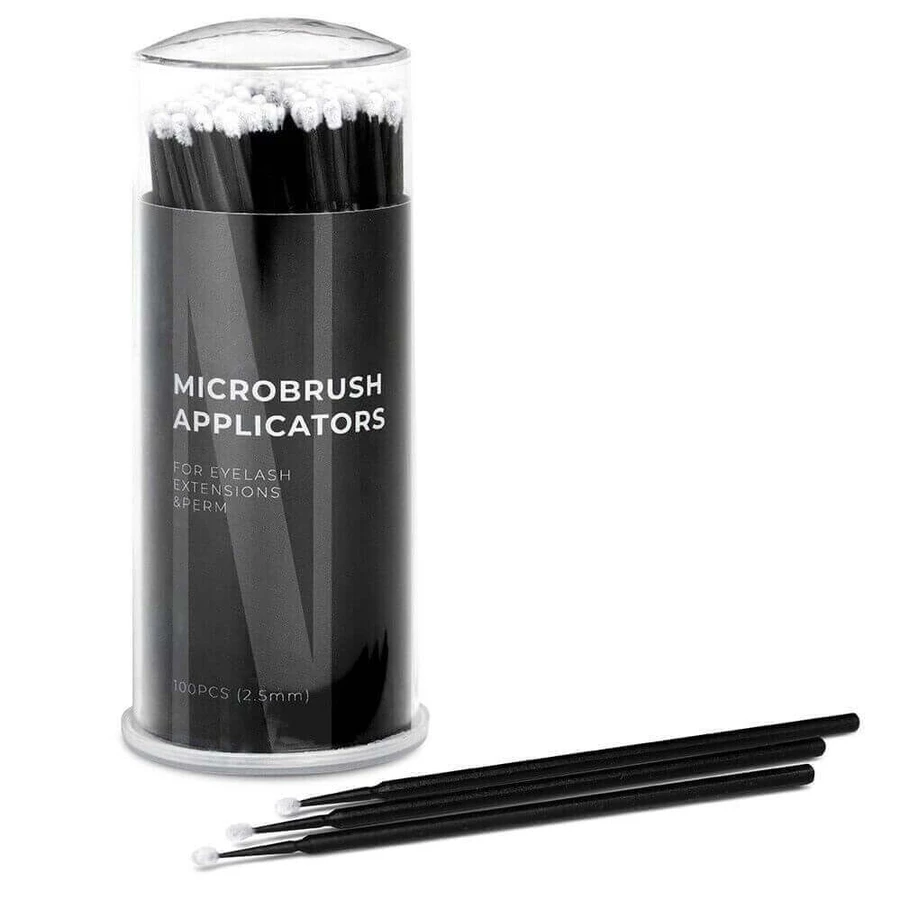 Аппликаторы для ресниц Nanolash Microbrush 2,5 мм, безворсовые, 100 шт.: цены и характеристики