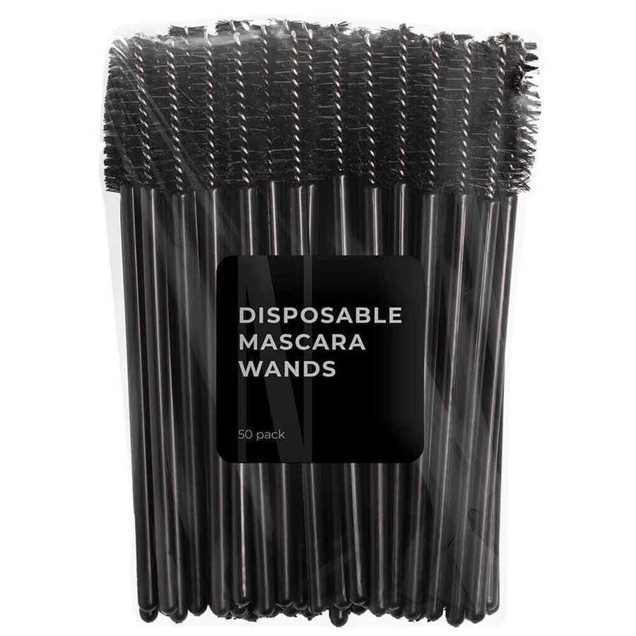 Одноразові пензлики для вій і брів Nanolash Disposable Mascara Wands, 50 шт.: ціни та характеристики