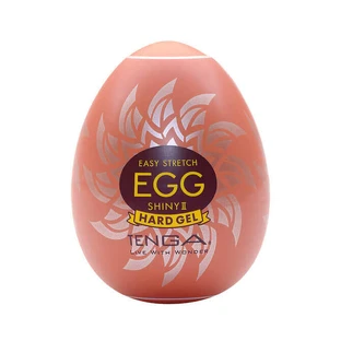 Tenga Easy Stretch Egg Shiny II Твердий гелевий одноразовий яйцеподібний мастурбатор