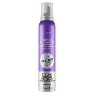 Мус для волосся Joanna Styling Effect Extra Strong Keratin, 150 мл