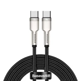 Baseus Cafule Series Metal Data USB-C / USB-C PD QC SCP 100W 5A 2 m cablu - negru