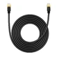 Высокоскоростной Ethernet-кабель Baseus Cat 8 40 Гбит/с, 5 м, черный