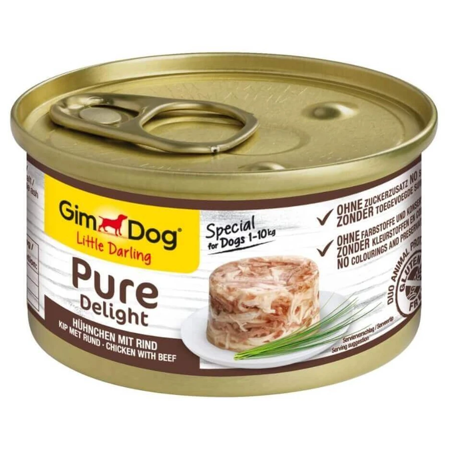 Gim Dog, Pure Delight, вологий корм для собак, 85 г: ціни та характеристики