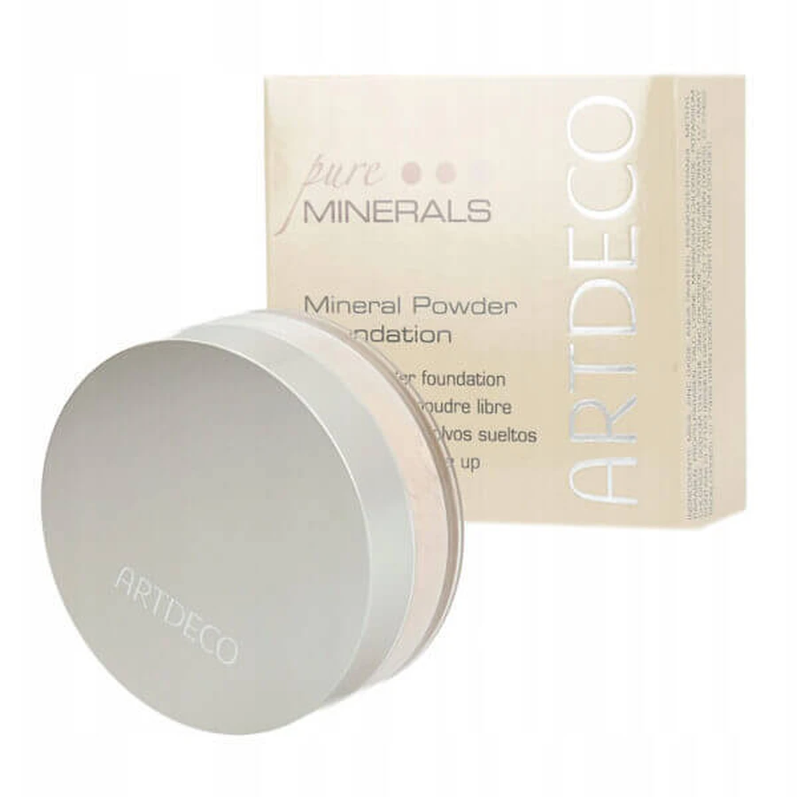 Artdeco Минеральная рассыпчатая тональная основа 02 Natural Beige, 15 г: цены и характеристики