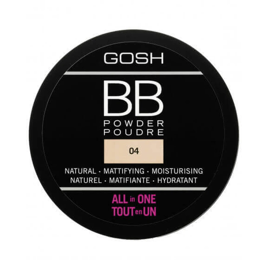 Gosh BB Powder All in One Pressed Powder 04 Beige, 6,5 г: цены и характеристики