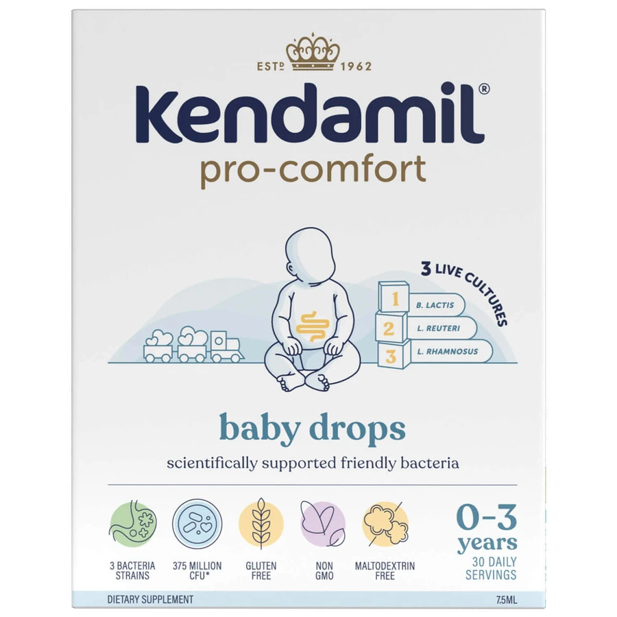 Пробіотик Kendamil Pro-Comfort для дітей від народження, краплі, 7,5 мл: ціни та характеристики