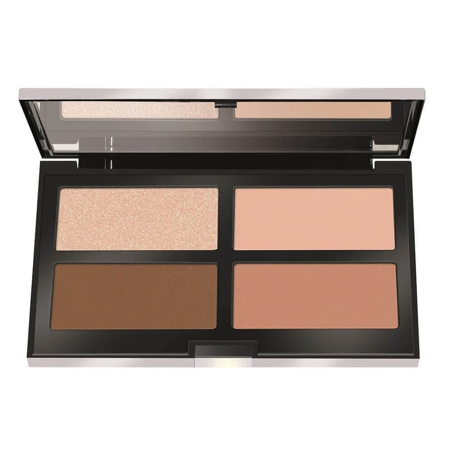 Pupa Milano Contouring & Strobing Ready 4 Selfie Powder Palette 002 Pelli Medie, 17,5 г: ціни та характеристики