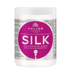 Kallos KJMN Silk Mask with silk, 1000 ml