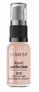 Claresa, Консилер Liquid Perfect 2 в 1, 18 г