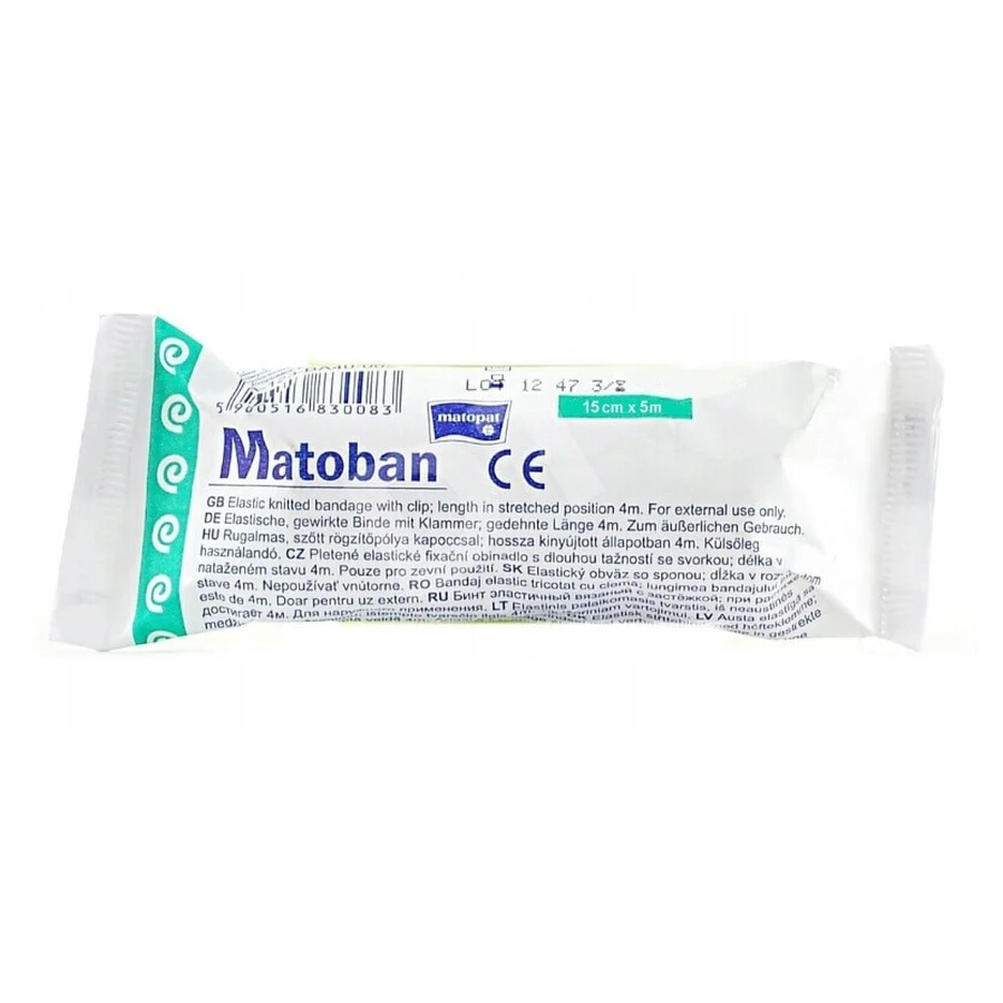 Еластична стрічка Matoban 5 м х 15 см, 1 шт: ціни та характеристики