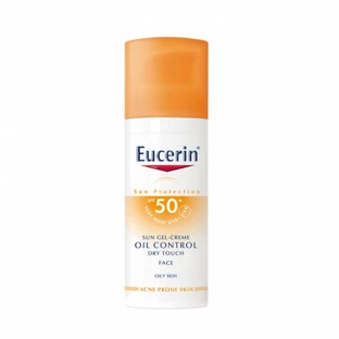 Eucerin Oil Control Сонцезахисний гель-крем для шкіри з контролем виділення себума SPF 50+, 50 мл