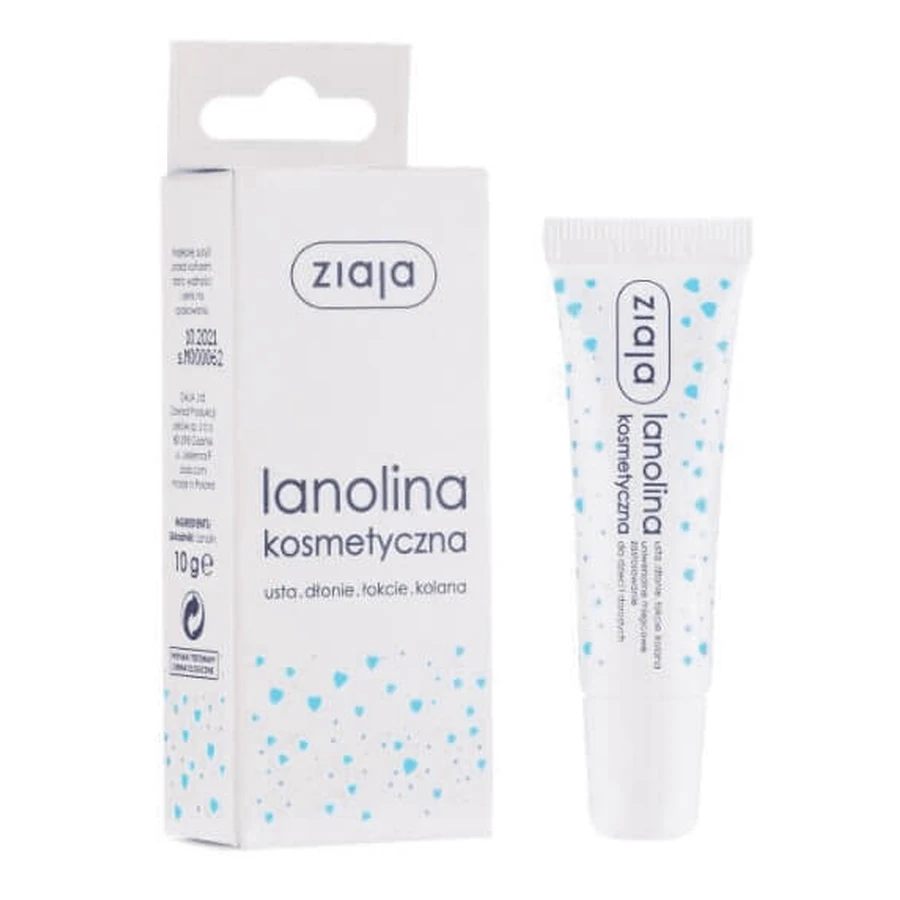 Ziaja, Ланолін косметичний, 10 г: ціни та характеристики