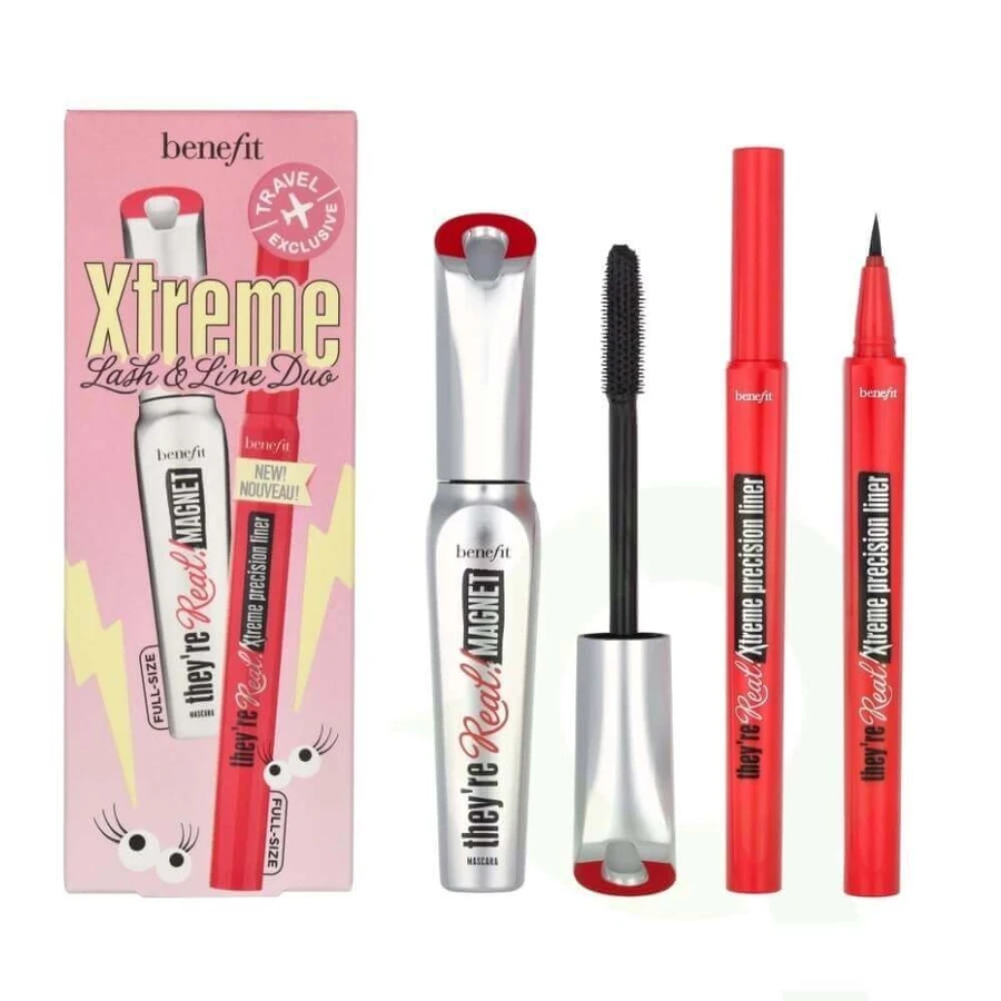 Туш для вій Benefit Xtreme Lash & Line Duo Extreme Lengthening Mascara 9 г + підводка для очей 0,35 мл: ціни та характеристики