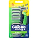 Бритва Gillette Gillette Sensor3 Sensitive + 8 заправок, 1 шт.: цены и характеристики
