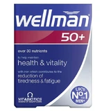 Vitabiotics Wellman 50+ для мужчин старше 50 лет, 30 таблеток