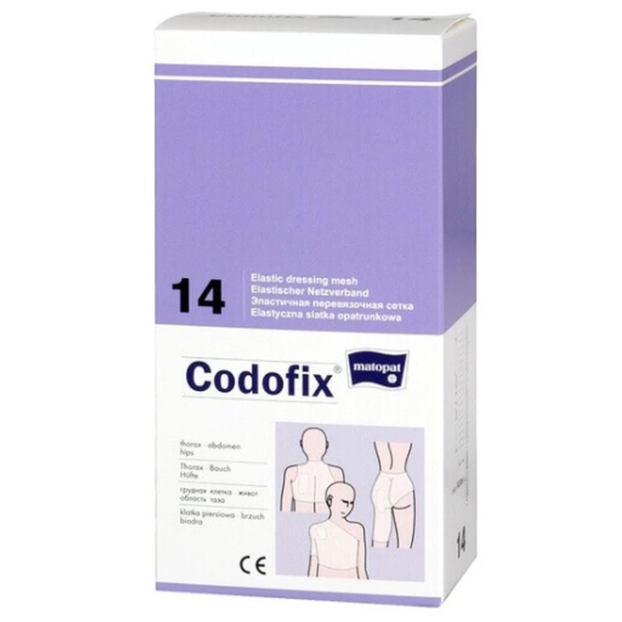 Эластичная перевязочная сетка Codofix № 14, 13,5–16 см x 1 м (грудь, живот): цены и характеристики