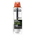 Антиперспірант-спрей для чоловіків Shirt Protect Men Expert, 150 мл, LOreal