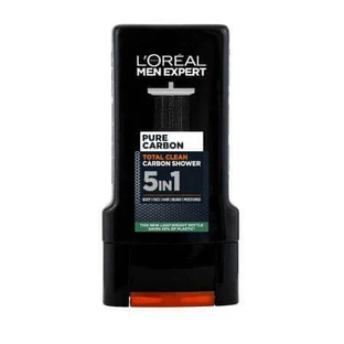 Мужской гель для душа 5-в-1 Pure Carbon Men Expert, 300 мл, LOreal
