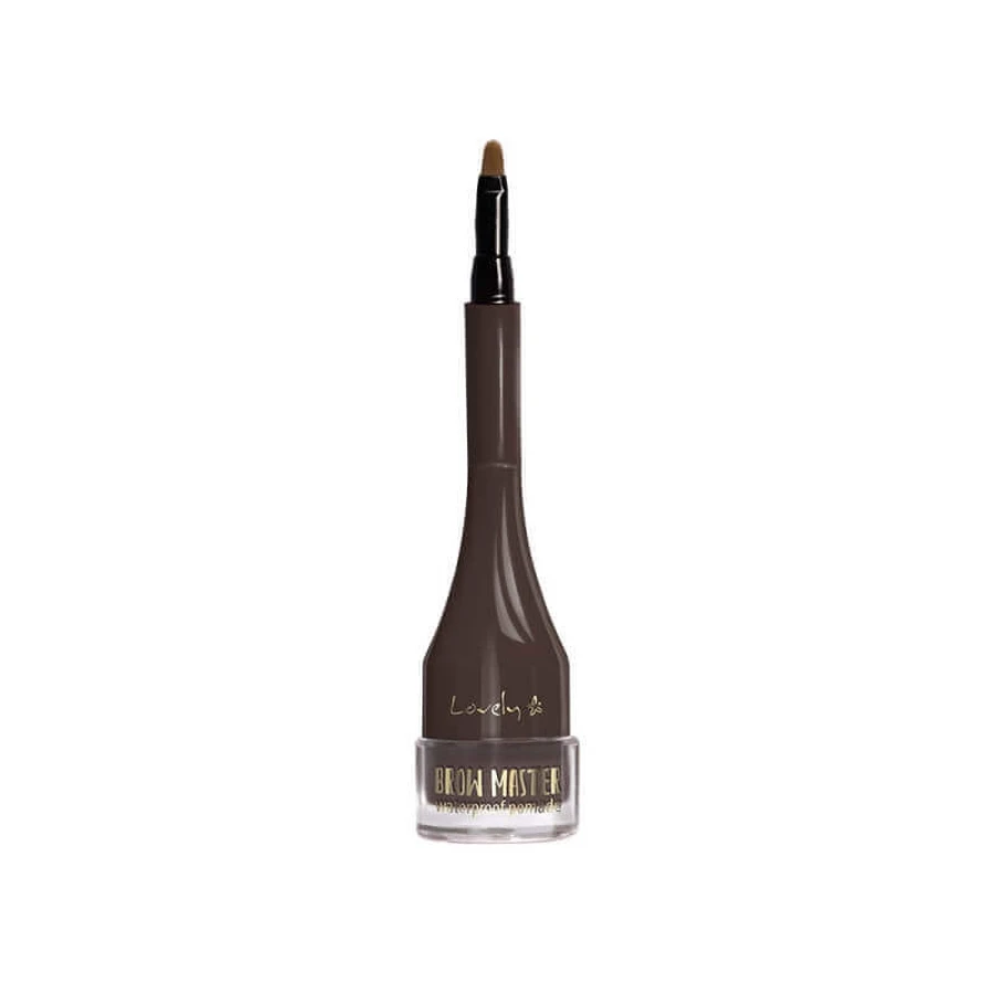Водостійка помада для брів Lovely Brow Master 02 Dark Brown: ціни та характеристики