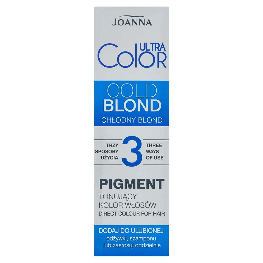 Joanna Ultra Color Краска для волос Тонирующий пигмент "Чодний блондин", 100 мл: цены и характеристики
