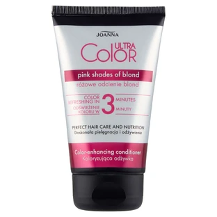 Joanna Ultra Color Color Conditioner Pink Shades Blonde, 100 г