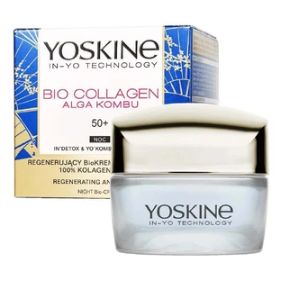 Нічний крем для обличчя Yoskine Bio Collagen 50+, 50 мл