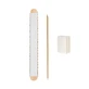 Набор Staleks Pro Expert: Одноразовый прямой напильник 100/180 + полировальный брусок + палочка