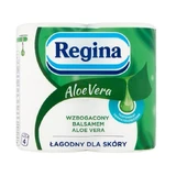 Regina, Туалетная бумага с алоэ вера, 4 рулона